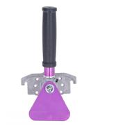 Extended Handle for Drywall Flat Box Adjustable Angle Aluminum Alloy Finisher Tool with for Connector for Slurry Pumps 250X115Mm Purple