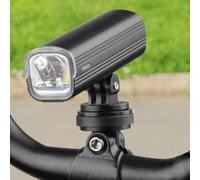Extended Handlebar Mount for Garmin for bryton for wahoo Extended(B) | Improved road visibility, holds GPS and headlight, secure screw fastening, minimalist style, easy to grab