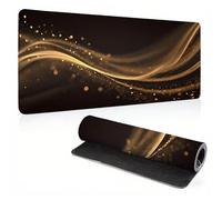 Extended Large Mouse Pad Black Dream-2 Painting Big Gaming Mouse Mat XXL Non-Slip Water-Resistant Rubber Base Computer Keyboard Mat Full Desk Mousepad 3D Pattern 39.4x19.7x0.12 inch 0A0-236