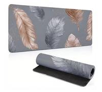 Extended Large Mouse Pad Grey Dream Painting Big Gaming Mouse Mat XXL Non-Slip Water-Resistant Rubber Base Computer Keyboard Mat Full Desk Mousepad 3D Pattern Keyboard Mat 31.5x11.8x0.12 inch 0A0-357