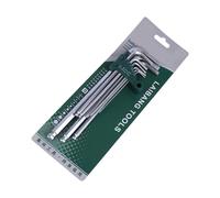 Extended Leg Sphere End Spell Code Set Expert Search Engine Metal Permanent Hand Tool for Automobile Repair and Assembly Extended Sphere End Allen Tool Set