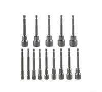 Extended Length Hex Socket Set 100MM with Magnet for Reduced Dropping Risk and Improved Workflow Efficiency (D)