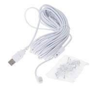 Extended Length Power Cable for NEST Cams Cameras Suitable for Indoor and Outdoor Environment Use 5.2m / 7.6m / 10m USB Extension Cable