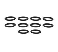 Extended Lifespan Coffee Machine Grouphead Seal Gasket High Temperature Resistant Silicone for EC685 EC680 Brew Group Head Black 10pcs