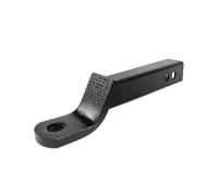 Extended Long Shank 2-Inch Drop Tow Bar Ball Mount Hitch Compatible With Trailer Tongue Car Caravan Boat Vehicle Trailering