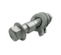 Extended Lug Bolts, 2x 12.9 Level Screw Camber Bolt Nut Car Wheel Alignment Arc Eccentric Adjustment Repair Tool 10mm 12mm 13mm 14mm 15mm 16mm(10mm Single gasket)