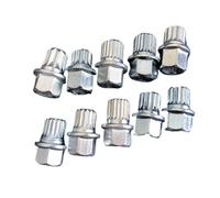 Extended Lug Bolts, 5PCS Anti-theft Wheel Screw Bolt Lock Nut Key Adapter #000-#009 Fit Use For Bora Golf Jetta Passat Audi A4 A6 A8 TT Q7 Q5(007 19 teeth)