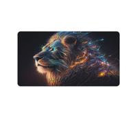 Extended Mouse Pad Lion King of The Jungle Mouse Mat 40x75cm Keyboard Desk Mat for Laptop PC Cute Office Supplies Desk Decro Accessories
