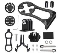 Extended Out Front Mount Bike Handlebar Mount for NiteRider Adapter Sports Action Camera Garmin Edge 25 130 200 500 510 520 800 810 820 1000 1030