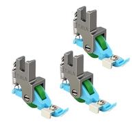 Extended Presser Foot for Flatbed Machines, Cloth Control, 3pcs | Sturdy Construction, Cloth Feeding, Expert Tailoring Accessory, Extended Area