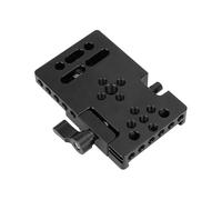 Extended Quick Release Plate Base Aluminum Alloy With Multiple 1/4 And 3/8 Screw Holes For Various Accessory Expansion