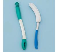 Extended Reach Comfort Kit - Includes Long Reach Toilet Wiping Tool and Long Reach Bath Brush. Designed to Help Anyone with Accessibility Issues Like The Elderly, Pregnant, and Physically Challenged