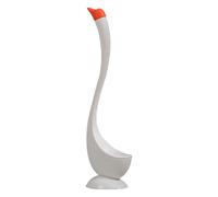 Extended Reach Toilet Cleaning With Soft Flexible Bristles Ergonomic Grip Bird Design Holder Small Bathroom Storage Bird Shape Toilet Brush With Holder