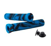 Extended Rubber for Bike Grips 16.5 cm, Soft for TPR Shock-Absorbing Handlebar Grips for Bicycles and Scooters, Non-Slip Comfortable Fit with Anti-Slip Pattern, Compatible with 22.2 mm Handlebars