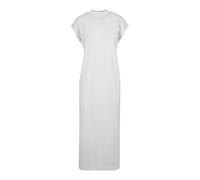Extended Shoulder Long Midi Dress Build Your Brand White 16