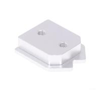 Extended Square Male Buckle for Tajima Quick Hanging Main Lock Tool - Heavy-Duty Metal Safety Buckle, 2.8 x 2.5 cm, Silver, Industrial