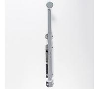 Extended Surface Mounted Flat Door Bolt Lock - 355 x 36mm - Polished Chrome | Sliding Security Barrel Bolt - Heavy Duty Secure Sliding Latch - Door/Gate Wall Mounted Lock