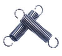 Extended Tension Spring, Wire Diameter 1.2mm, OD 7mm, Free Length 45mm, Spring Steel Dual Hook Tension Spring