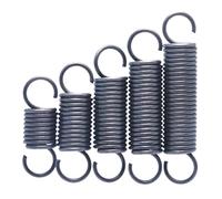 Extended Tension Spring, Wire Diameter 3.5mm, OD 28mm, Free Length 130mm, Spring Steel Dual Hook Tension Spring