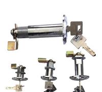 Extended Type Safe Deposit Box Cam Lock Cylinder 80mm 90mm Super Encryption Key Safe Class 1Pcs(80MM L)