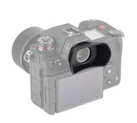Extended-Type Soft Silicone Eyepiece for Panasonic S1 S1H S1R Cameras Replaces Panasonic DMW-EC6 Eyecup