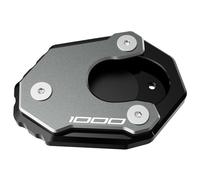Extended Upgrade Motorcycle Kickstand Pad Foot Side Stand For Z1000 Z1000R Z1000SX For Ninja 1000 Z 1000 R SX 2010-2024 2025(Green)