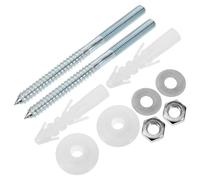 Extended Wash Basin Fixing Bolts and Washers Set 10x140mm