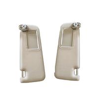 Extender 74320-06610-B1 74320-06611-B2 For Camry 2012 2013 2014 2015 2016 2017 Car Interior Front Sun Visors(A Pair Beige)