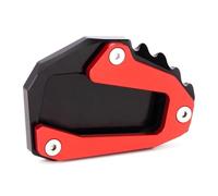 Extender Foot Motorcycle Foot Side Stand Plate For Ducati MULTISTRADA 1200 1200S Enduro 1260 1260S Grand Tour V4 S Sport Extension Kickstand Pad Motorbike Kickstand Support Plate(Black 2)