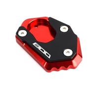 Extender Foot Motorcycle Foot Side Stand Plate For Kawasaki For Z 900 RS 650 800 1000 R SX For NINJA 650 1000sx Extension Kickstand Pad Support Stand Motorbike Kickstand Support Plate(Red 1)