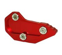 Extender Foot Motorcycle Kickstand Pad For BMW R1250R R1250RS R 1250 R RS 2019 2020 2021 Side Stand Support Plate Foot Pads Extension Pad Motorbike Kickstand Support Plate(Red)