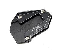 Extender Foot Motorcycle Kickstand Pad For HO&NDA Africa Twin CRF1100L CRF 1100L Adventure 2020-2024 Side Stand Extension Plate Foot Pads Support Plate Motorbike Kickstand Support Plate(Black)