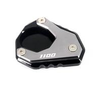 Extender Foot Motorcycle Kickstand Pad For Kawasaki For NINJA1100SX For Ninja 1100SX 2025 Side Stand Extension Plate Foot Pads Support Plate Motorbike Kickstand Support Plate(Titanium)
