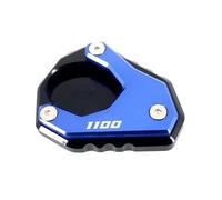 Extender Foot Motorcycle Kickstand Pad For Kawasaki For NINJA1100SX For Ninja 1100SX 2025 Side Stand Extension Plate Foot Pads Support Plate Motorbike Kickstand Support Plate(Blue)