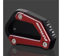 Extender Foot Motorcycle Side Stand Pad For Suzuki DL650 VStrom 650 XT 650XT V Strom 650 2012-2020 Kickstand Extension Plate Support Foot Side Stand Pad Motorbike Kickstand Support Plate(Red 1)
