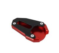 Extender Foot Motorcycle Side Stand Pad For Suzuki SV650 SV650X Gladius SFV 650 SV 650 SV 650X Extension Support Plate Kickstand Foot Pads Kick Stand Motorbike Kickstand Support Plate(Red 1)