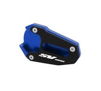 Extender Foot Motorcycle Side Stand Pad For Suzuki SV650 SV650X Gladius SFV 650 SV 650 SV 650X Extension Support Plate Kickstand Foot Pads Kick Stand Motorbike Kickstand Support Plate(Blue)