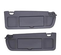 Extender Interior Roof Sunshield Sun Visor Sunshade With Makeup Mirror For Civic 2006 2007 2008 2009-2011 83230-SNA-A01ZB(A Pair Dark titanium)