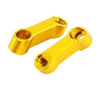 Extenders 2PCS Universal Motorcycle Rearview Mirrors Extension Riser Extend Adapter Modified Front Transfer Base Widening Bracket(Color -g)