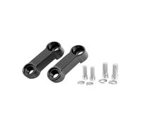 Extenders 2PCS Universal Motorcycle Rearview Mirrors Extension Riser Extend Adapter Modified Front Transfer Base Widening Bracket(Color-2)