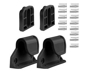 Extendible Barrier Extension Kit, 2 Latches and 2 Brackets Included, Designed to Adapt and Extend Your Existing Barrier, 7 x 5 cm, For Doors, Spaces Between the Stairs