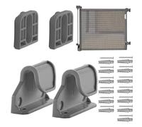 Extendible Barrier Extension Kit, 2 Latches and 2 Brackets Included, Designed to Fit and Extend Your Existing Barrier, 7 x 5 cm, For Doors, Spaces Between Walls, Stairs