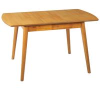 Extending Dining Table 100/130 x 80 cm Light Wood TOMS