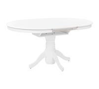 Extending Dining Table AKRON White 106/150 cm 106 cm