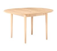 Extending Dining Table ECHO Light Oak 107/137 cm 107 cm