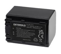 EXTENSILO 1x Battery compatible with Sony HDR-PJ810E, HDR-SR10E, HDR-SR7E, HDR-SR11E, HDR-SR12E, HDR-SR5E Camera DSLR (1500mAh, 7.2 V, Li-Ion)