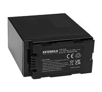 EXTENSILO 1x Battery Replacement for Panasonic CGA-D54, CGA-D54S, CGA-D54SE, CGA-D54SE/1B for Videocamera (7800mAh, 7.4 V, Li-ion)