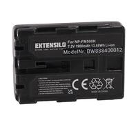 EXTENSILO 1x Replacement Battery compatible with Sony Alpha SLT-A65VY, SLT-A77, SLT-A77 II, SLT A68 Camera DSLR (1900 mAh, 7.2 V, Li-ion)