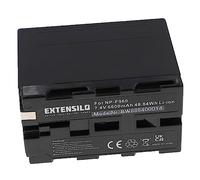 EXTENSILO 1x Replacement Battery compatible with Sony DCR-VX9 Serie, DSC-CD100, DSC-CD250, DSC-CD400 Camera DSLR (6600 mAh, 7.4 V, Li-ion)