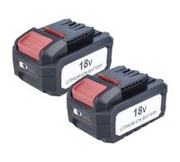 EXTENSILO 2x Battery compatible with Flex VC 6 L MC 18.0, VCE 22 L MC 18.0 | for SMS 190 18.0-EC Power Tools (2500 mAh, Li-Ion, 18 V)